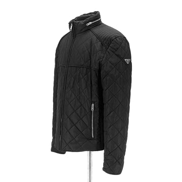 PRADA 三角ロゴ メンズ キルティング 軽量 パディング ジャケット 158355467 [P]