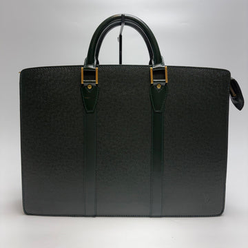 Louis Vuitton Taiga Lozan Document Bag Green 158357609 [P]