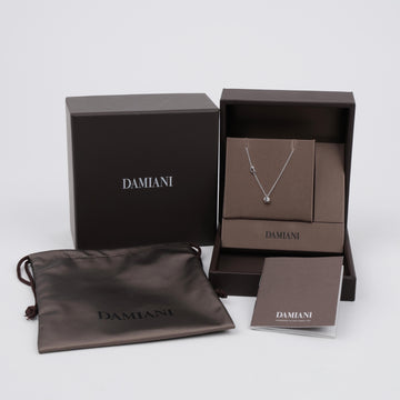 DAMIANI 18K ダイヤ マルゲリータ ネックレス ホワイトゴールド 158092918 [P]