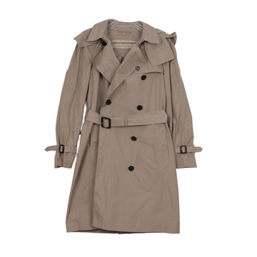 Burberry Beige Hooded Trench Coat 158189755 [P]