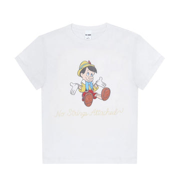 RE DONE Klassisches Pinocchio Damen T-Shirt 157225104 [P]