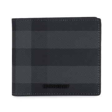 BURBERRY Männer Tartan Check Leder Billfold Geldbörse 152779328 [P]