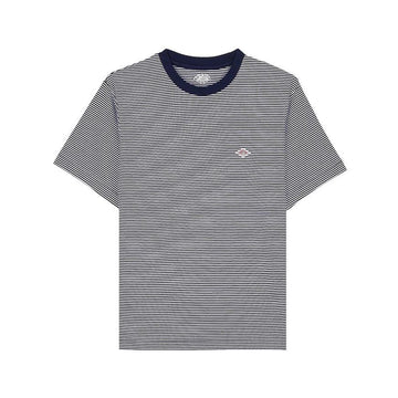 DANTON Damen Kurzarm T-Shirt NAVY X WEISS SS26 158359993 [P]