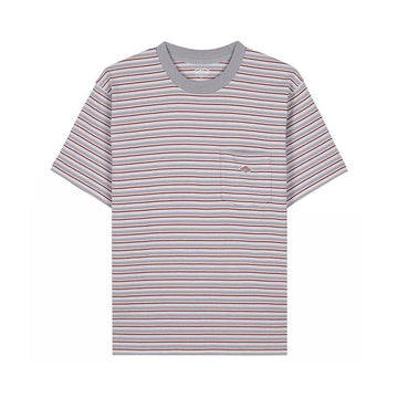 Danton Pocket T-Shirt Grey X Red Multi SS26 158359997 [P]