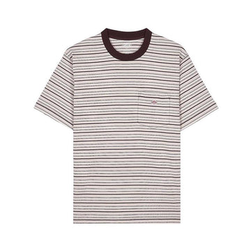 DANTON Herren T-Shirt mit Taschen in Beige und Braun 158360178 [P]