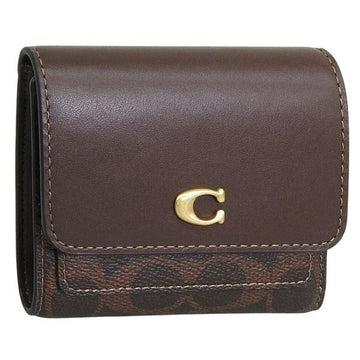 COACH ミラ スモール フラップ ウォレット シグネチャー キャンバス 158360416 [P]