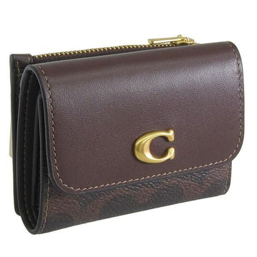 Coach Essential Card Holder Wallet in Signature Canvas 158360420 [P]