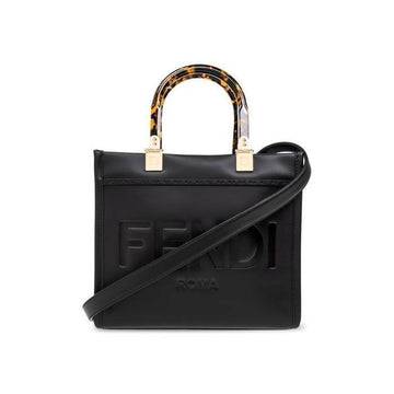 FENDI Sunshine kleine Leder-Shopper-Tasche 157204120 [P]