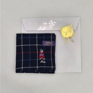 POLO RALPH LAUREN Handtuch mit Bärenstickerei und Karomuster 158360913 [P]