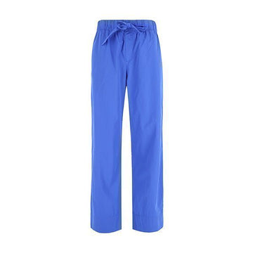 Tekla Poplin Royal Blue Pajama Pants 156158400 [P]