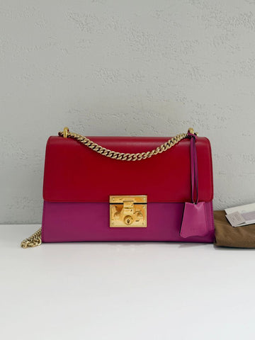 GUCCI Paddlelock große Ketten Schultertasche 409486 158361108 [P]