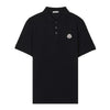 MONCLER Piqué-Polohemd mit Logo-Patch 158361144 [P]