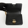 BURBERRY Schwarze Leder TB Rock Chain Belt Bag 158093186 [P]