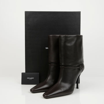 SAINT LAURENT Ricky Ankle Boots 39 158192611 [P]
