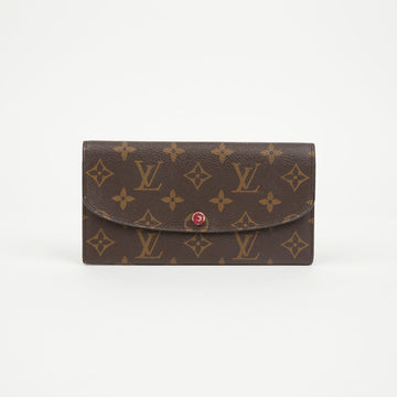 Louis Vuitton Emily Wallet Monogram Canvas Fuchsia 158195182 [P]