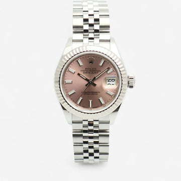 ROLEX デイトジャスト 28 ピンクダイヤル レディース スチール 時計 単品 279174 158361284 [P]