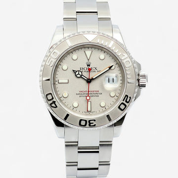 Rolex Platinum Yacht-Master 40 Men's Steel Watch 2007 Warranty 158361299 [P]