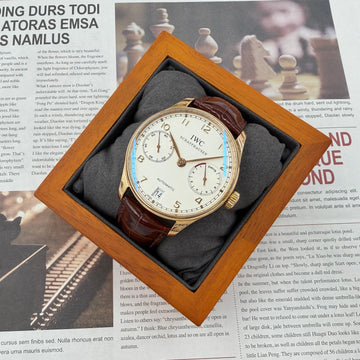 IWC Portugieser Eule 18K Roségold Uhr 158365095 [P]