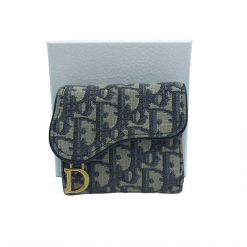 DIOR Sattel Lotus Geldbörse Oblique Jacquard Brieftasche S5652CTZQM928 158365116 [P]