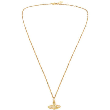 VIVIENNE WESTWOOD Mini Bass Relief Halskette Gold 6302008602 R771 153208970 [P]