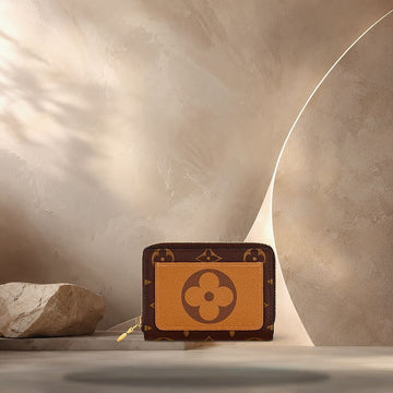 LOUIS VUITTON Monogram Wallet aus beschichtetem Canvas 158369982 [P]