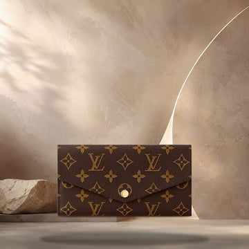 Louis Vuitton Sarah Wallet Brown M60531 158371778 [P]