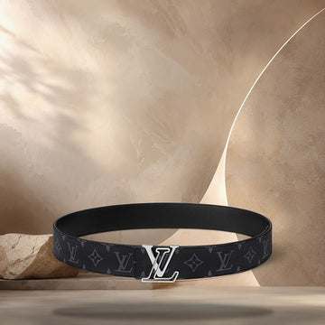 LOUIS VUITTON 40 mm Wende Gürtel Schwarz M8504 158370002 [P]