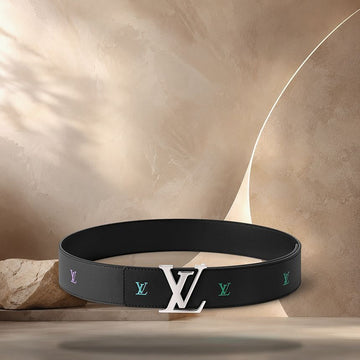 Louis Vuitton Initiales 40mm Reversible Belt Black M8932 158370003 [P]