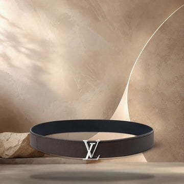 Louis Vuitton Atelier 35mm Reversible Belt - Ebony / Black M4759 158370007 [P]