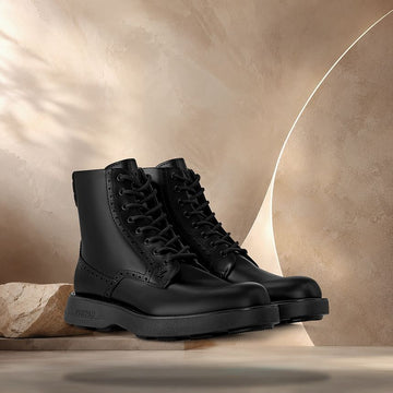 Louis Vuitton Bastille Combat Boots Black 158370053 [P]