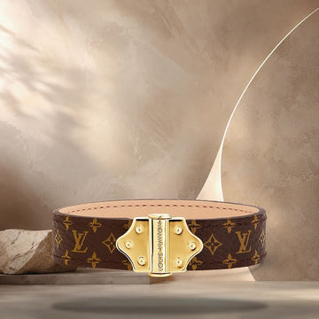 LOUIS VUITTON Nano Monogram Armband 19 cm M8112 158370084 [P]