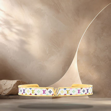 Louis Vuitton Initials Bracelet Gold Tone M1913 158370088 [P]