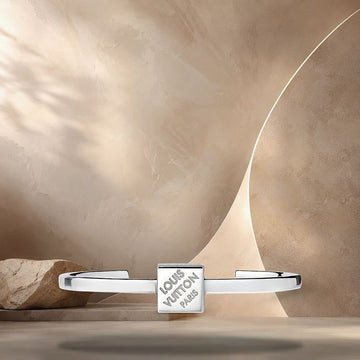 Louis Vuitton Cube Bracelet Silver Sterling Silver 158370092 [P]