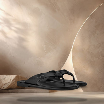 Louis Vuitton Sunset Thong Sandals Black 158370146 [P]