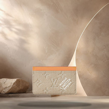 Louis Vuitton Card Holder Beige M27117 158371627 [P]