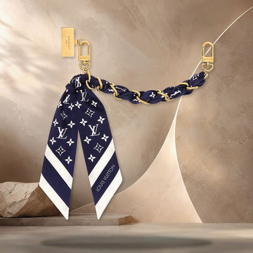 LOUIS VUITTON シルエットチェーンバッグ モノグラム ダークブルー M03814 158370227 [P]