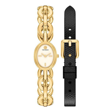 Tory Burch The Oval Strap Set Women's Metal Watch 154121120 [P]
