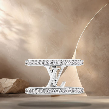 Louis Vuitton Iconic Ring XS Size: ~ 46, 47, 48 European Size M1187 158370324 [P]