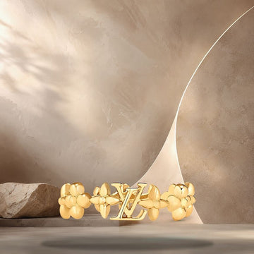 Louis Vuitton Baby Ring in Gold Finish Metal M1438 158370332 [P]