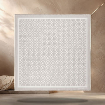 LOUIS VUITTON Monogram Denim Schal Grau M98343 158370489 [P]