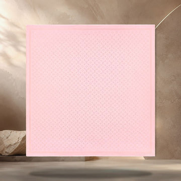 Louis Vuitton Monogram Shine Shawl Pink M98617 158370505 [P]
