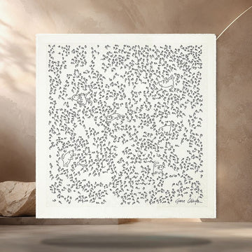 Louis Vuitton Monogram Classic Shawl White M96687 158370513 [P]