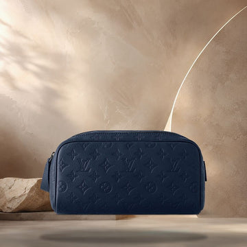 Louis Vuitton Dopp Kit Navy Blue M14843 158370567 [P]
