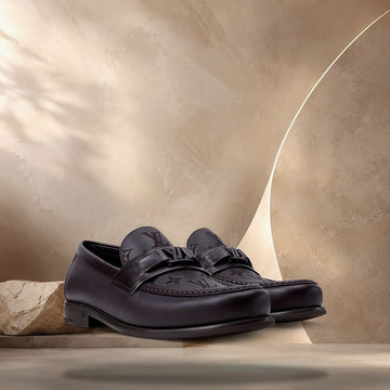 LOUIS VUITTON Major Loafer Braun 158370580 [P]