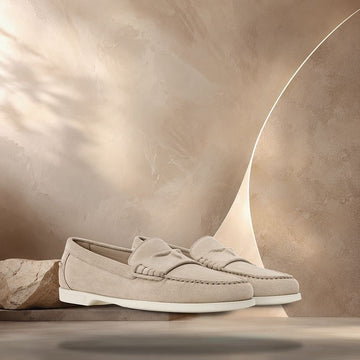 LOUIS VUITTON Croisette Loafer Grau 158370582 [P]