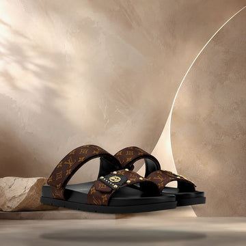 Louis Vuitton Frame Comfort Mule Cacao Brown 158370626 [P]