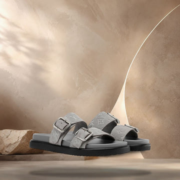 Louis Vuitton Venice Mule Gray 158370641 [P]