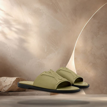 Louis Vuitton Portofino Mule Khaki Green 158370670 [P]