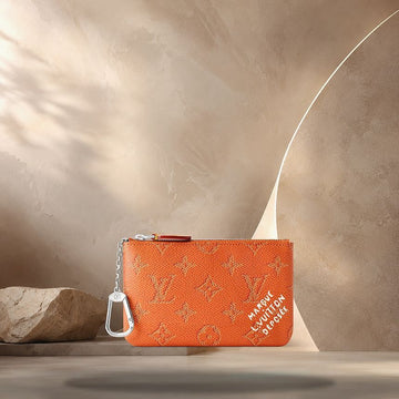 Louis Vuitton Key Pouch S Orange M27142 158370813 [P]