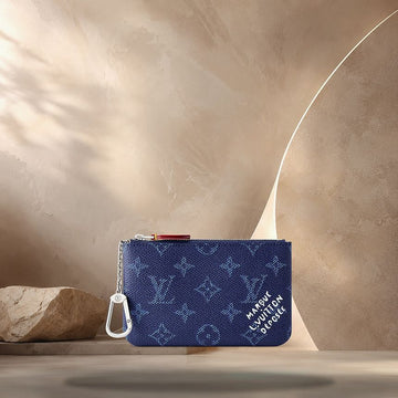 LOUIS VUITTON Schlüsselanhänger S Ozeanblau 158370819 [P]